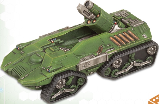 Dropzone Commander BNIB UCM Grizzly Mortar