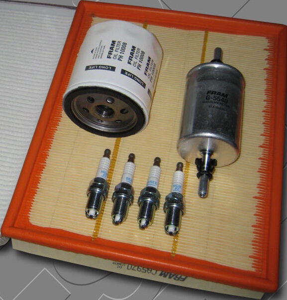 SERVICE KIT for FORD FIESTA MK6 1.6 ALCO OIL FUEL FILTERS (2001-2006)
