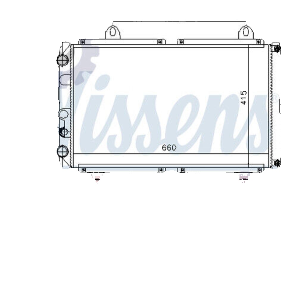 Fits Talbot Express Fiat Ducato Peugeot J5 Citroen C25 Nissens Diesel Radiato...