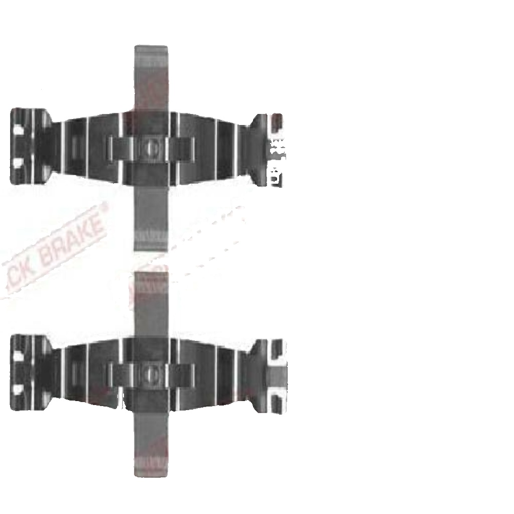 Front QUICK BRAKE 109-0022 Accessory Kit, disc brake pad for ,AUDI,OPEL,PEUGEOT,