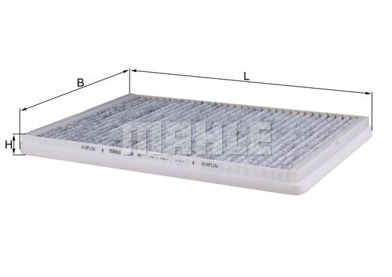 Mahle Pollen Filter Cabin Filter Carbon Activated LAK81 Mercedes A Class