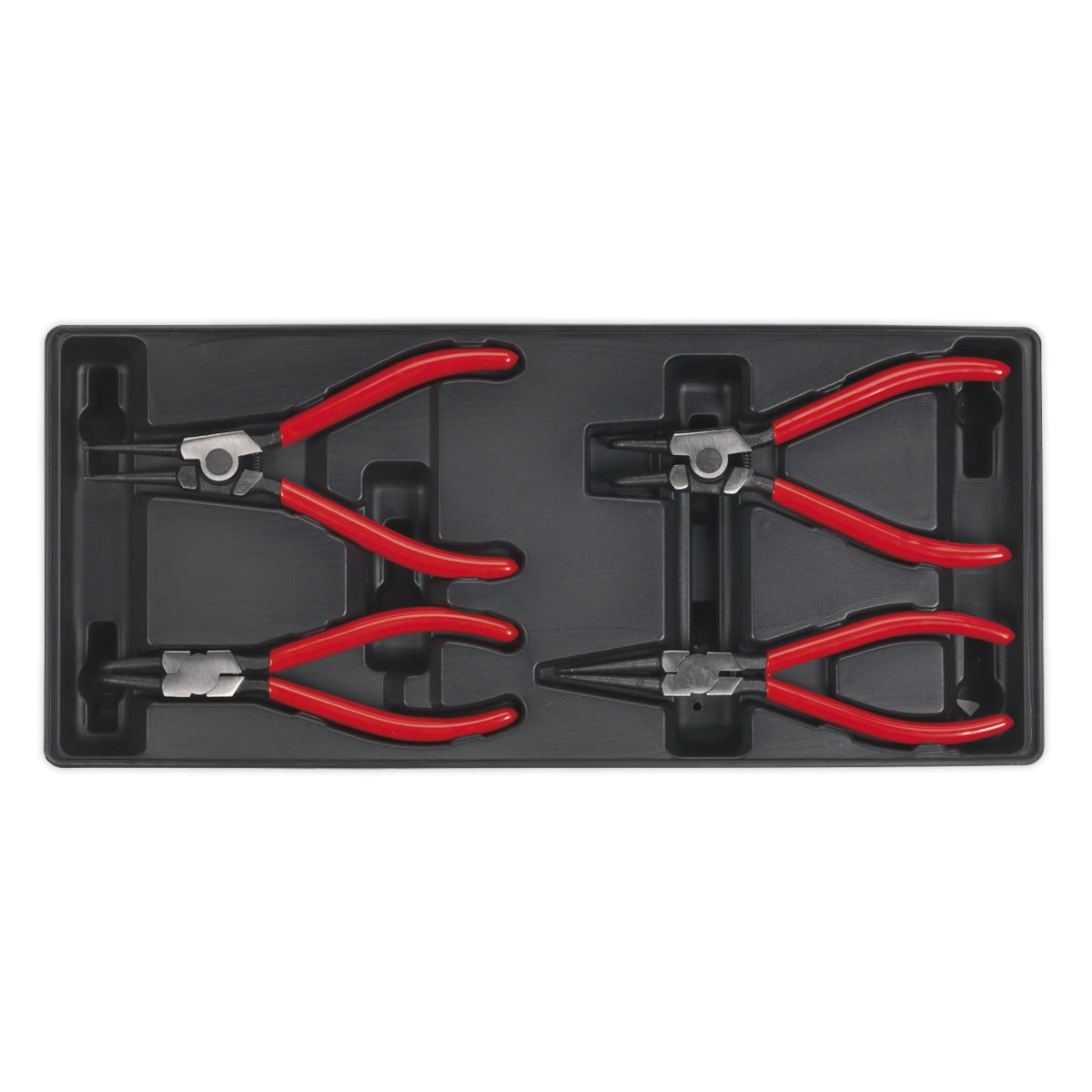 Sealey TBT03 Premier Circlip Pliers Set with Tool Tray 4pc