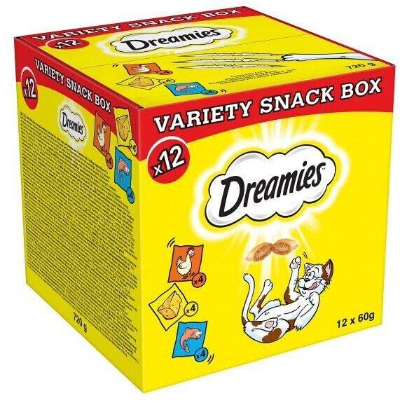 Dreamies Kitten & Adult Cat Treat Biscuits Variety Snack Box - 12 X 60G - Image 9