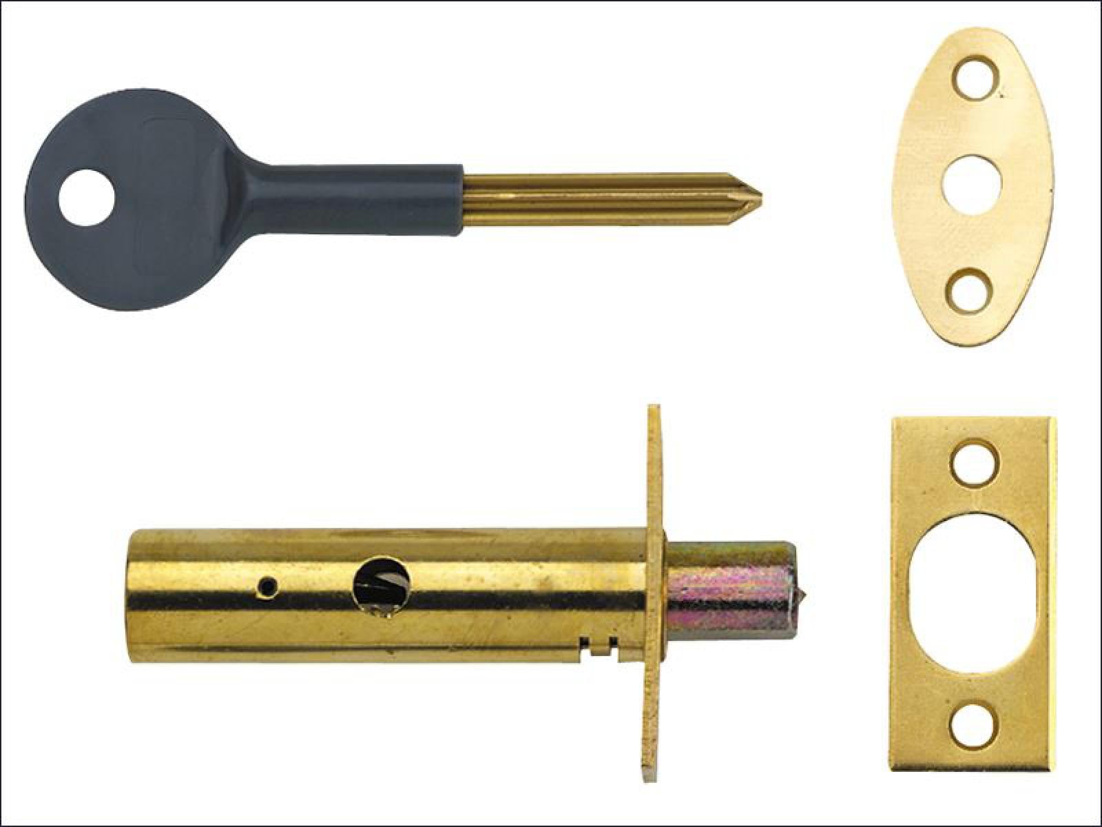 Yale Locks Pm444 Door Security Bolts Brass Finish Visi Of 2 YALP2PM444PB - Image 7