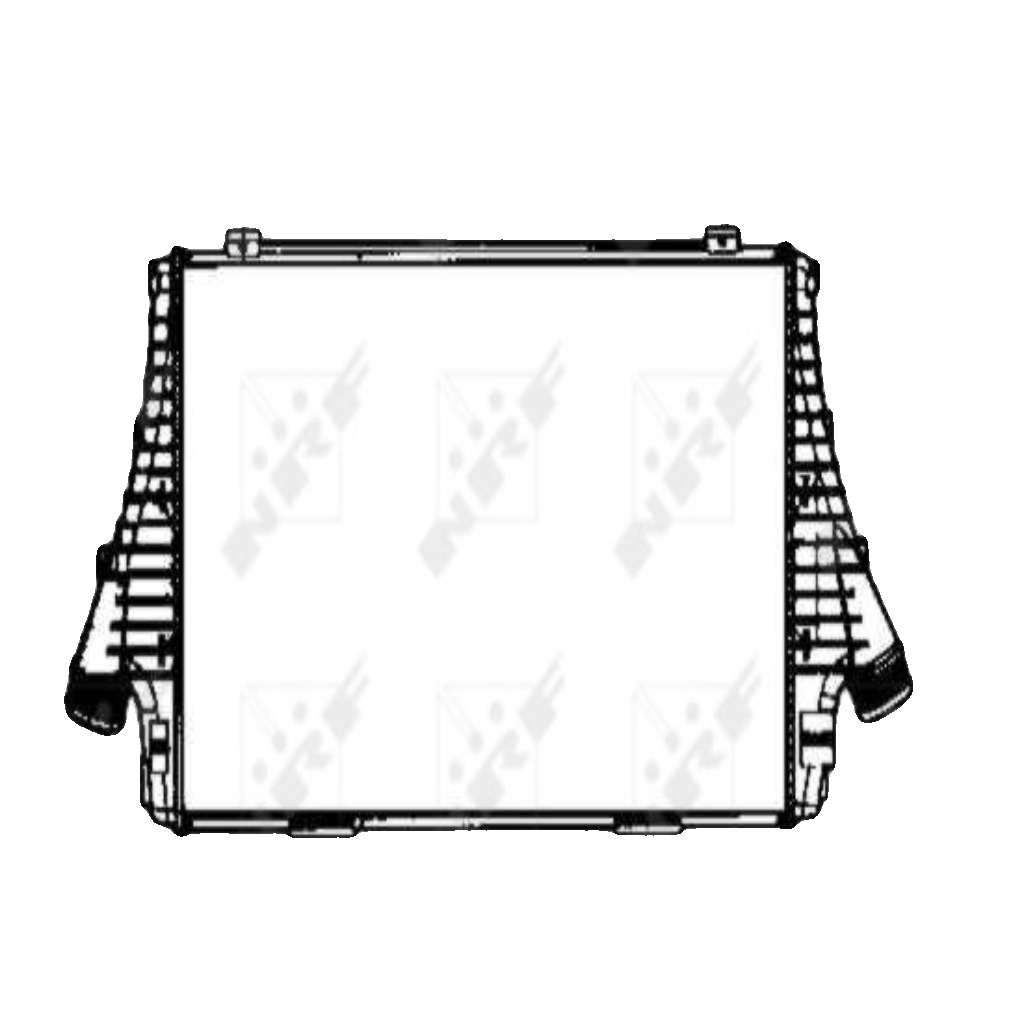 NRF 30867 Intercooler, charger for OPEL,VAUXHALL
