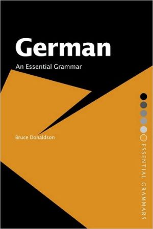 German: An Essential Grammar by Bruce Donaldson - 9780415366021 - Image 4