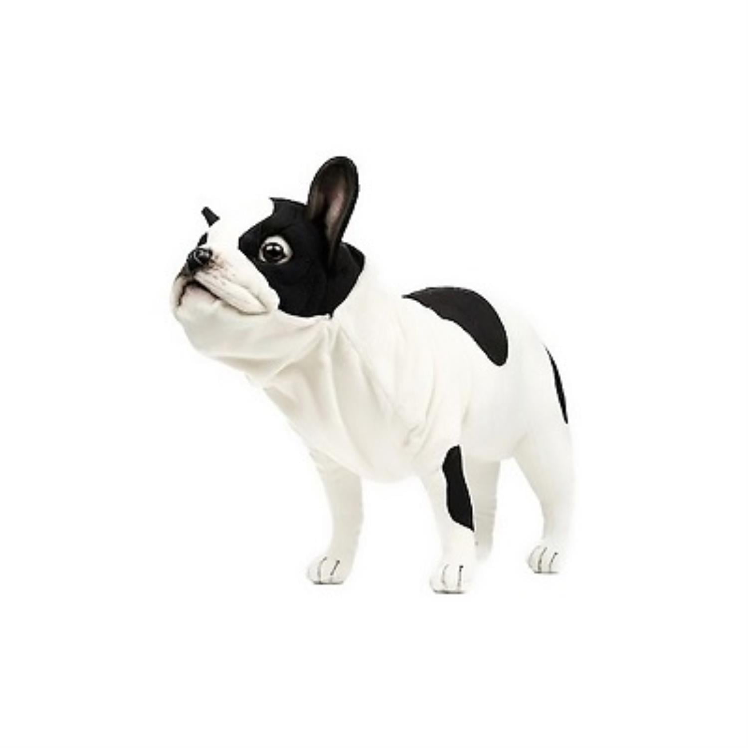 Hansa Black & White French Bulldog 6601 Soft Toy Dog from Lincrafts UK Est 1993