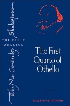 The First Quarto of Othello by William Shakespeare, Scott McM... - 9780521615945