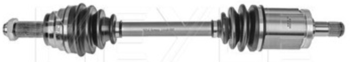 Original MEYLE Drive Shaft 314 498 0003 for BMW