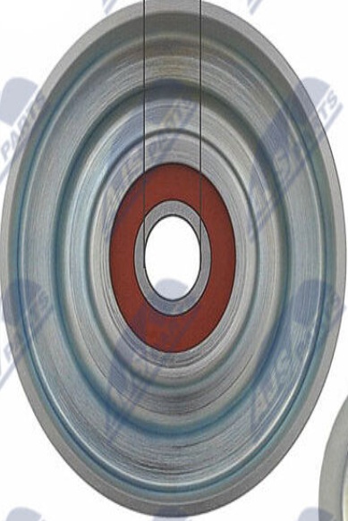 RNK-NS-041 NTY Tensioner Pulley, V-ribbed belt for NISSAN