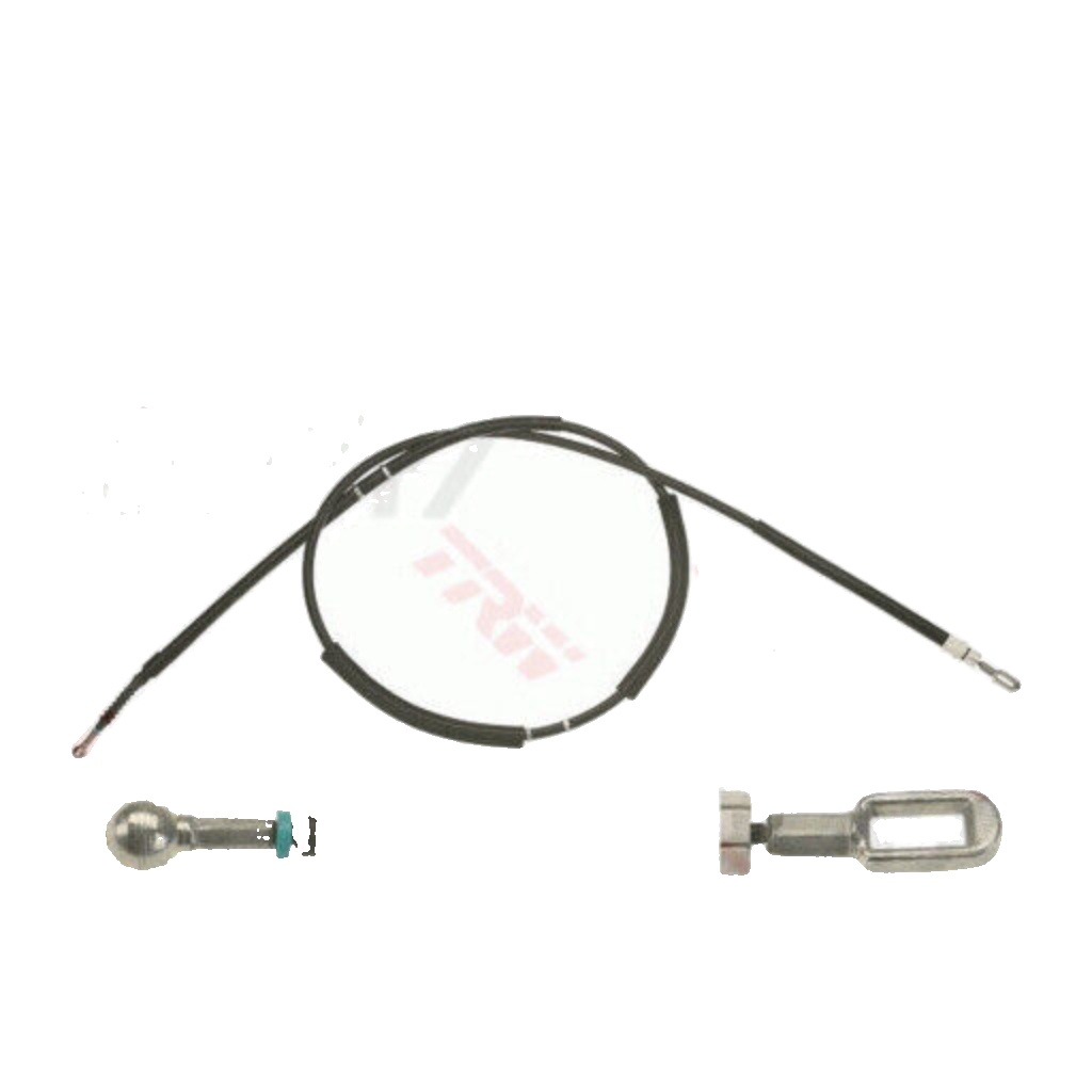 Right Rear TRW-OE GCH3010 Cable Pull, parking brake for AUDI,SEAT