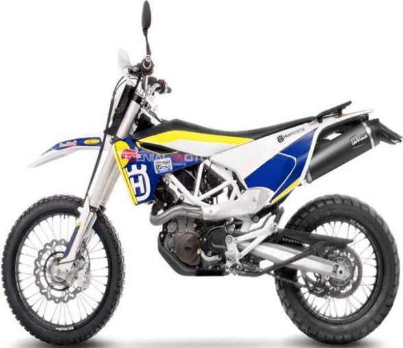 Exhaust Leovince BLACK INOX approved HUSQVARNA 701 SUPERMOTO 2017 > 2020 14066K