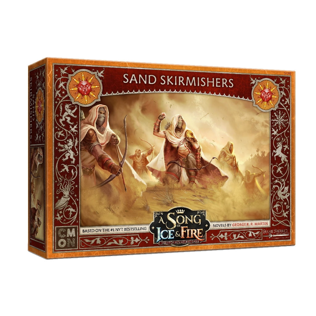 A SONG OF ICE AND FIRE SAND SKIRMISHERS MINIATURES GAME EXPANSION CMON NEW