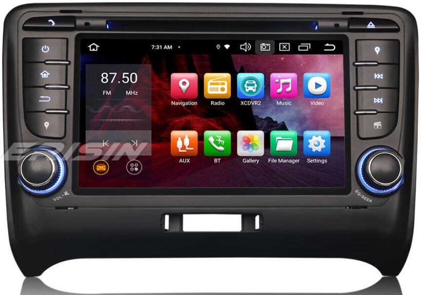4GB+64GB Android 11 Car Stereo Sat Nav CarPlay DAB+ GPS SWC Wifi For AUDI TT MK2