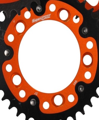 Supersprox Stealth Orange 50 D Crown For Motorcycle Parts Accessories