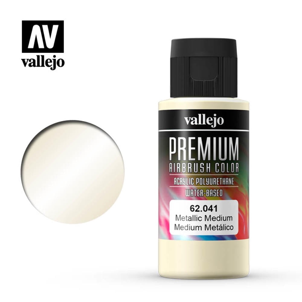 Vallejo Premium Color 60ml - Metallic Medium