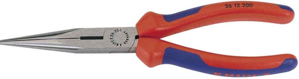 Draper 55580 KNIPEX 26 12 200 SBE Long Nose Pliers with Heavy Duty Handles 200mm