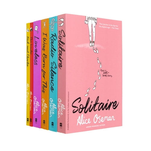 Alice Oseman Collection 6 Books Set Solitaire, Loveless, Winter, Radio Silence
