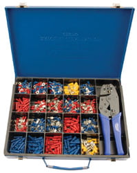 Draper 56383 Draper Expert Ratchet Crimping Tool And Terminal Kit 220mm