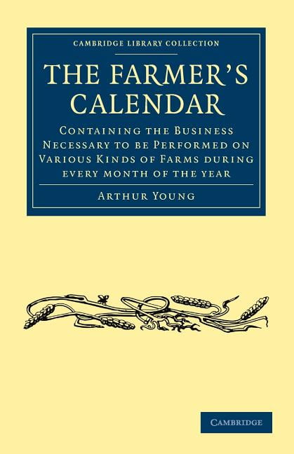 The Farmer's Calendar Young Paperback Cambridge University Press 9781108037167