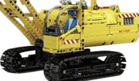 Mould King Tracked Crawler Crane Building Model 1205pc Remote Control 17001