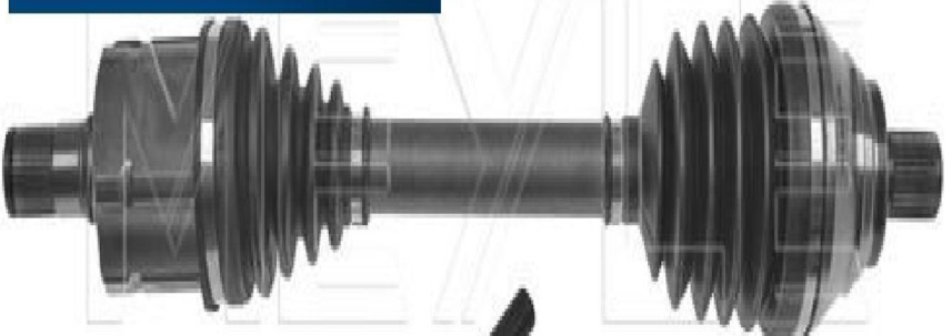 MEYLE 100 498 0740 Drive Shaft for AUDI,SEAT,SKODA,VW