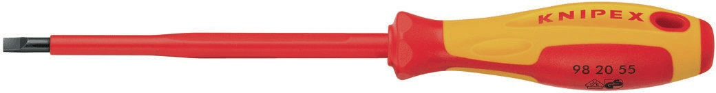 Knipex 98 20 40 VDE Insulated 4.0mm Slotted Screwdriver