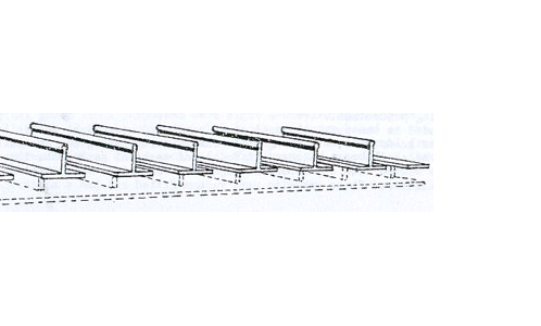 Dundas Models DM12 Narrow Gauge Coach Seats Kit OO9 Gauge