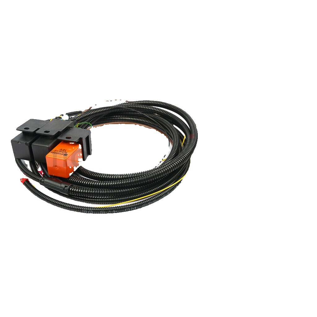 Land Rover Defender heated windscreen wiring kit with OEM switch Td4 Puma & Td5