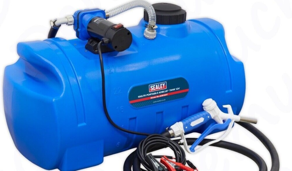 Sealey ADB100T 100L Portable AdBlue Tank 12V