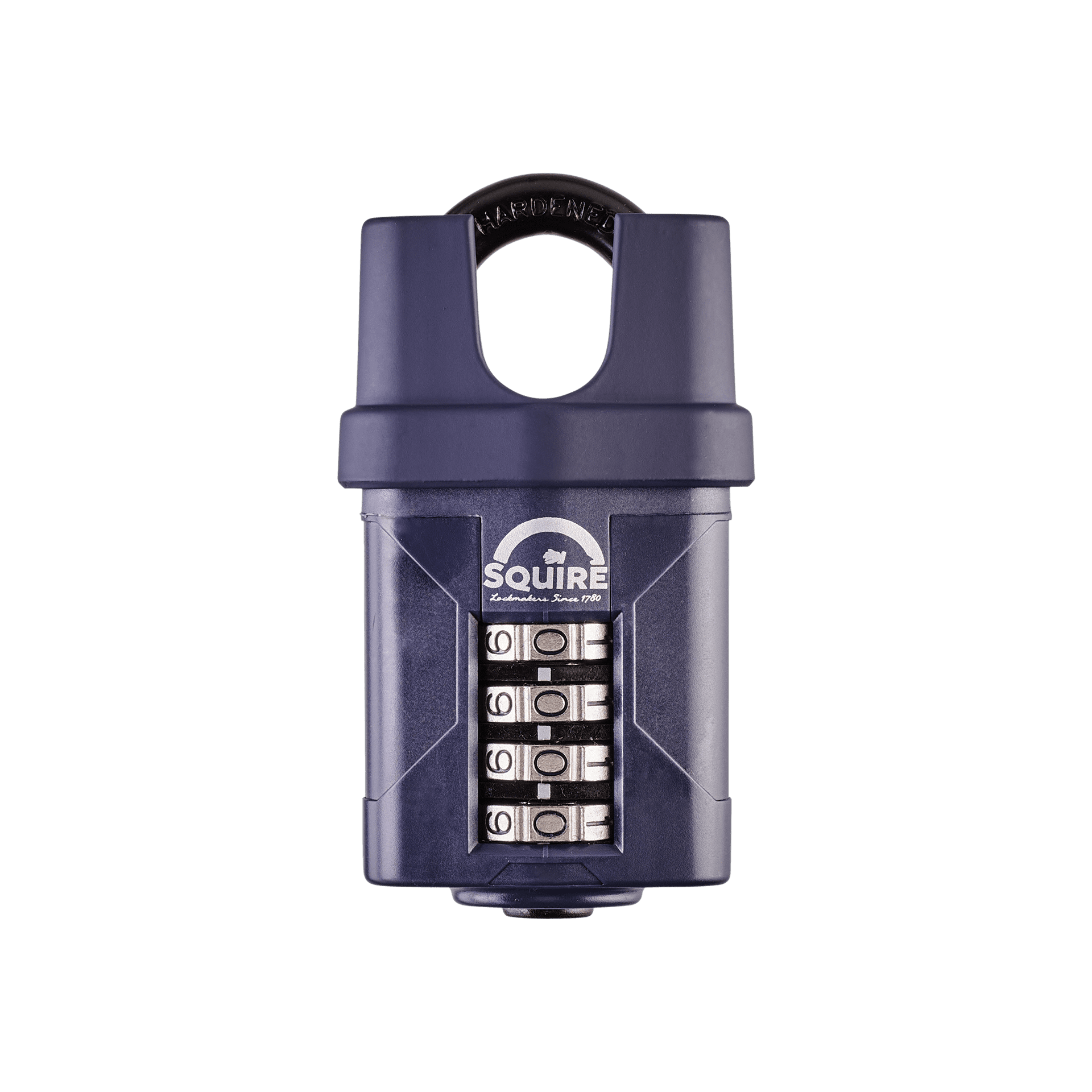 Squire Combi CP50CS Close Shackle 50mm Combination 4 Wheel All Weather Padlock - Image 12