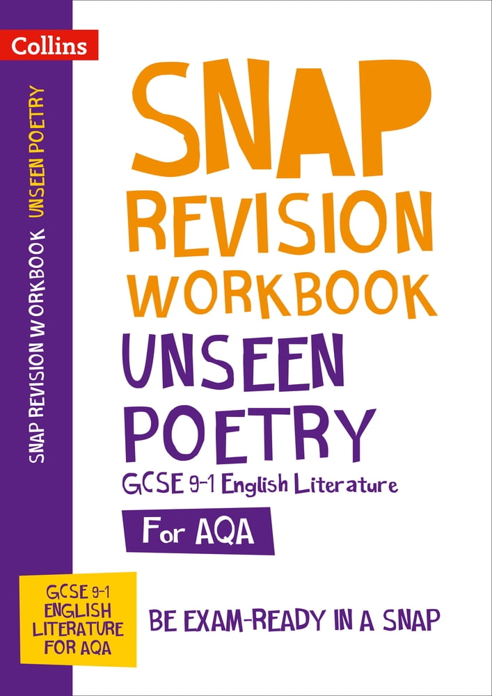 AQA Unseen Poetry Anthology Workbook