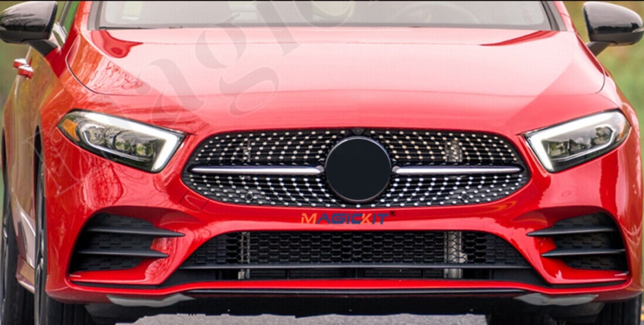 1Pair Clear Headlight Headlamp Lens Cover For Mercedes Benz A Class W177 2018-UP