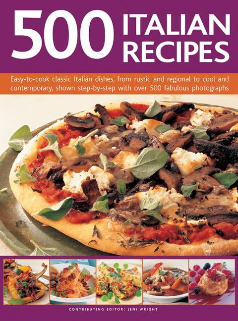 500 Italian Recipes (Hardback Book)