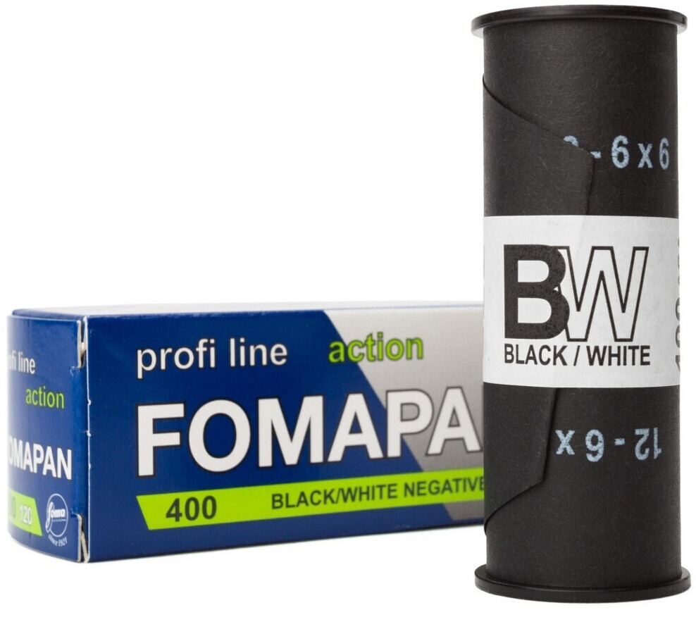 5 x Fomapan Action 400 120 Roll Black & White Camera Film