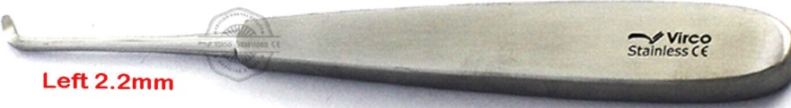 Dental Root Elevators Warwick James Elevator Left | Tooth Extraction Forceps