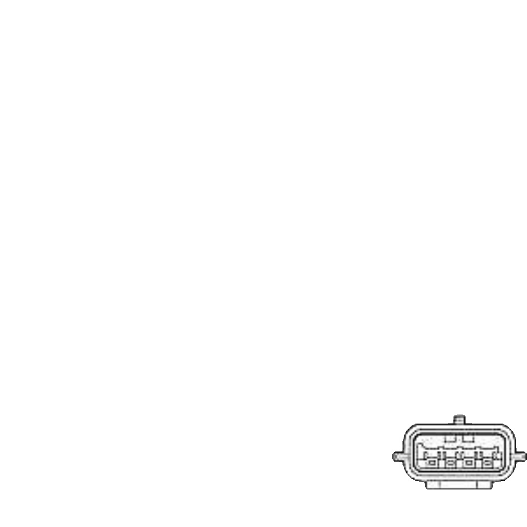 before catalytic converter DELPHI-OE ES21309-12B1 Oxygen Sensor for DACIA,RENAUL