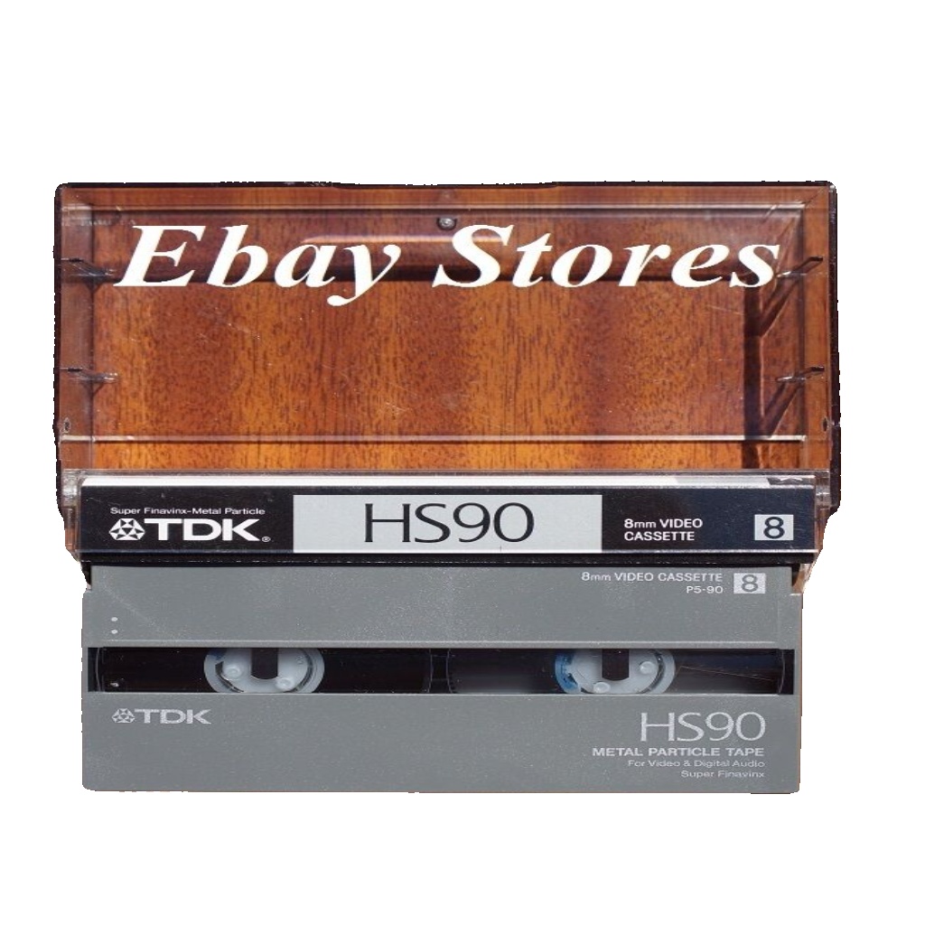 A TDK P5-90 HS (HIGH STANDARD)  VIDEO 8 / 8mm & Hi8 CAMCORDER TAPE / CASSETTE