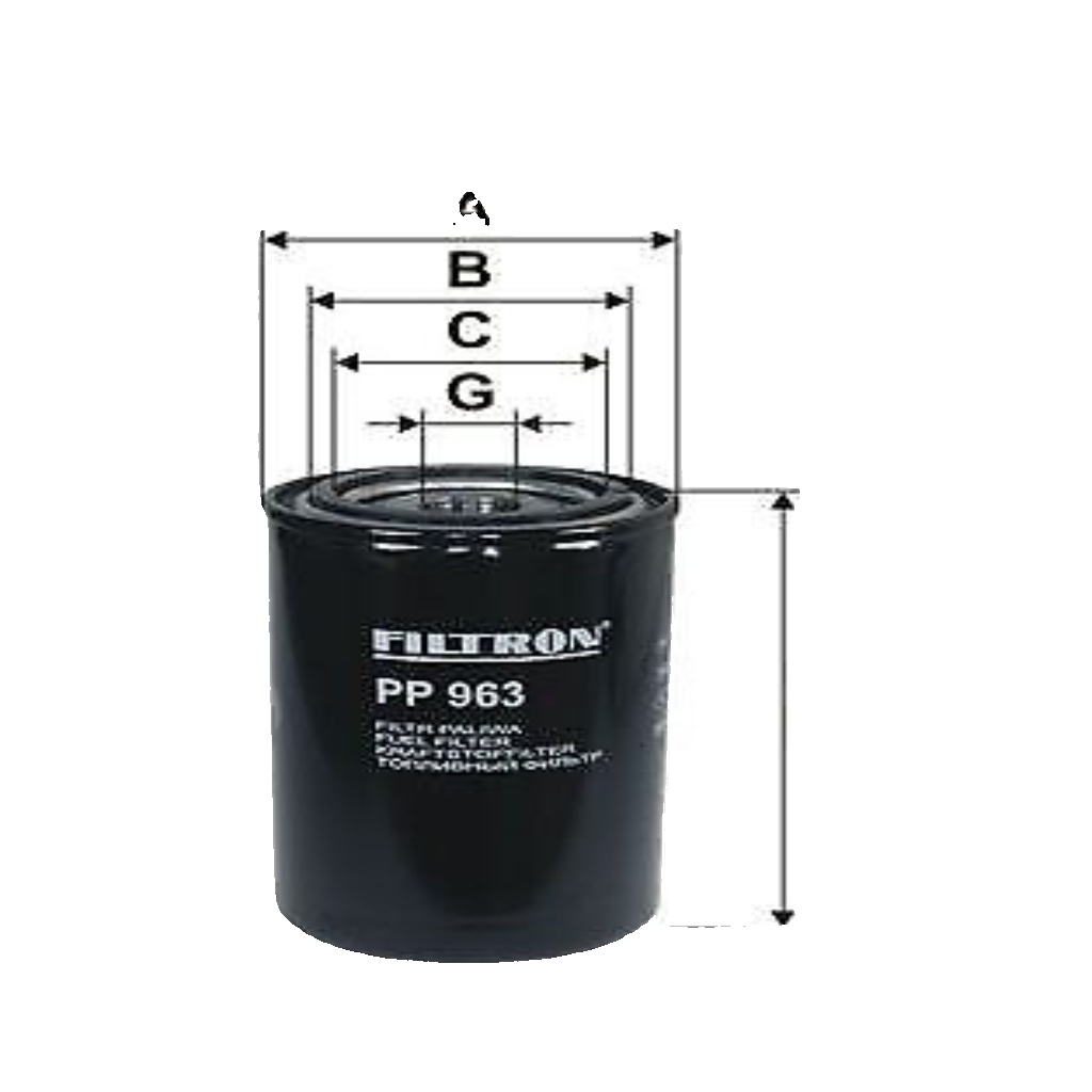 5x ✅Fits FILTRON PP 963 FUEL FILTER SCANIA 114, 124, 144, 94, K  ⭐UK Seller⭐