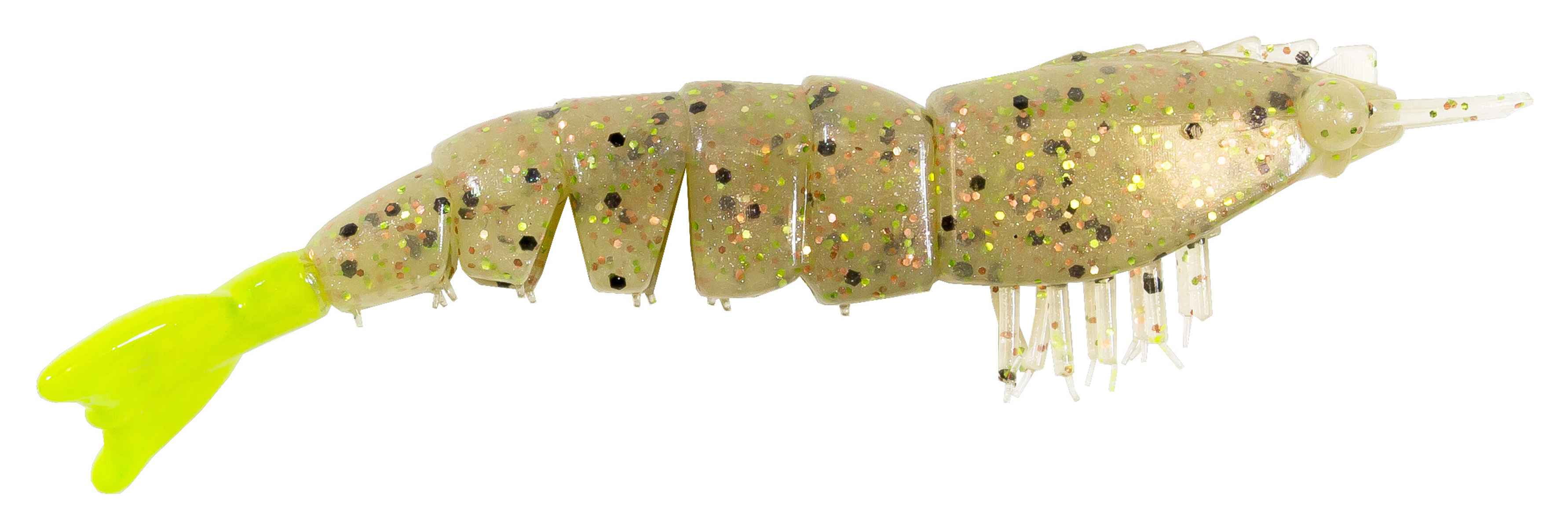 Zman Soft Lure Shrimpz 3.5 Inch 4/Pack Fried Chicken (2871)