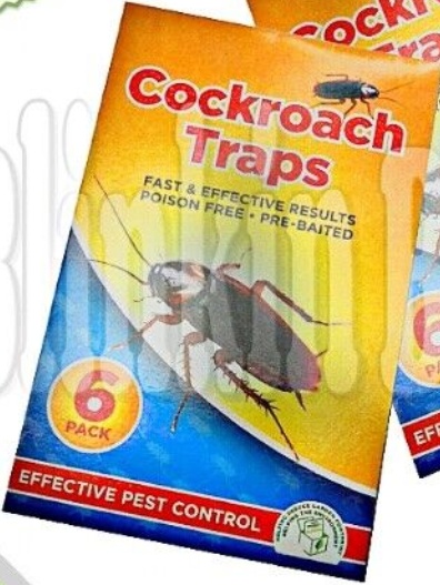 12 COCKROACH GLUE TRAP INSECT CARPET BEETLE ANT FLEA BED BUG TRAP KILLER CATCHER