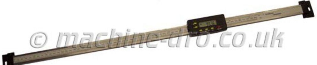 Mill/Lathe Horizontal DRO Digital Linear Scale readout 500mm/20"" LCD Encoder