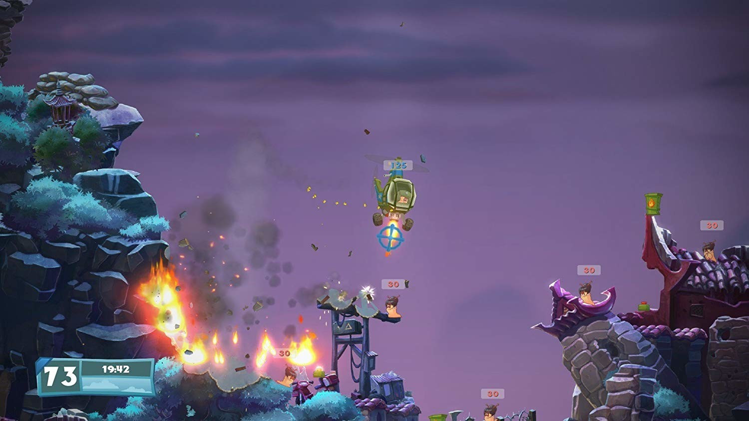 Worms Battlegrounds + Worms WMD Double Pack Juego para PlayStation 4, PS4