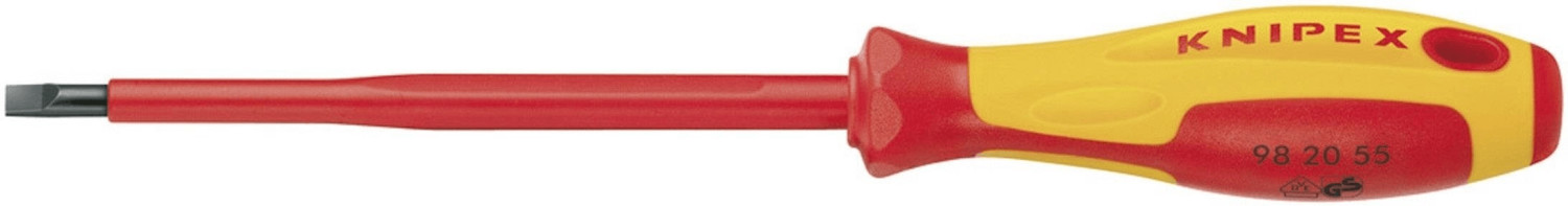 Knipex 98 20 55 VDE Insulated 5.5mm Slotted Screwdriver