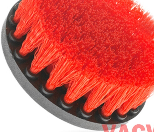 STIFF BRISTLE DRILL BRUSH - CARPET, MATS, UPHOLSTERY - 100MM - VALETING & DETAIL