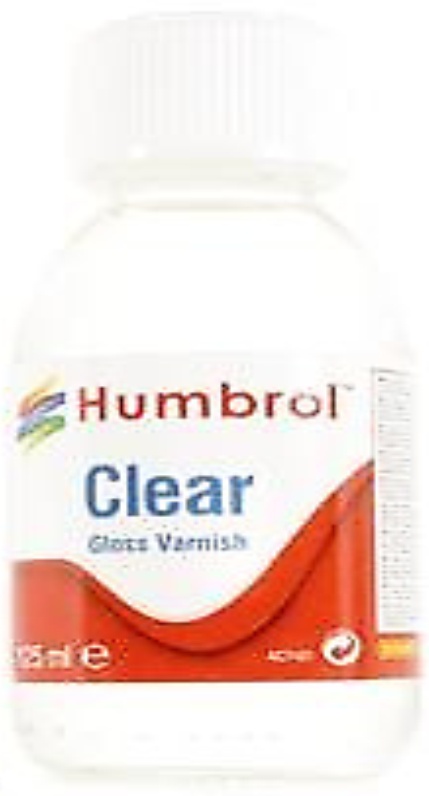 Humbrol AC7431 Clear Gloss Varnish 125ml Bottle