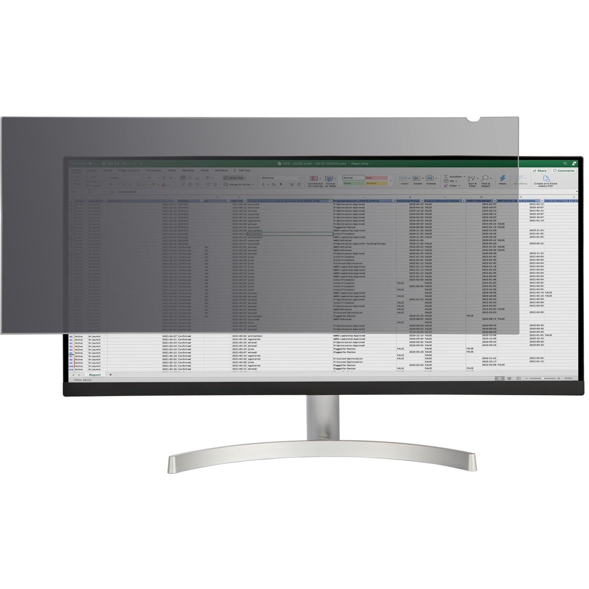 StarTech.com Monitor Privacy Screen for 34 "" Ultrawide Display - 21:9 Widescreen