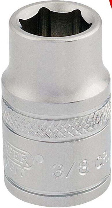 Draper 16550 6 Point Imperial Socket 3/8"" Sq Dr 3/8""