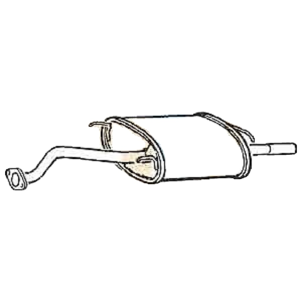 Klarius RR341T Exhaust Rear Box MGZS 1.8 01-05