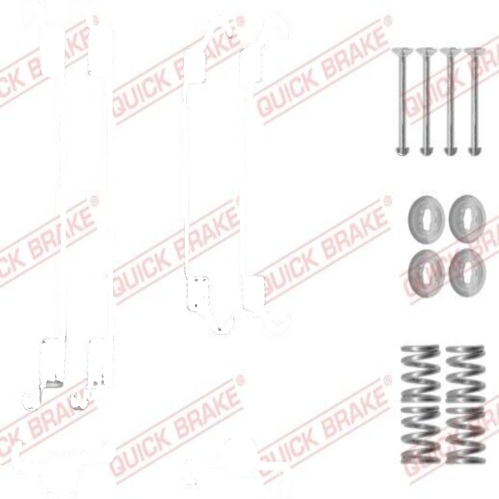 Rear QUICK BRAKE 105-0034 Accessory Kit, brake shoes for FIAT,NISSAN,SUZUKI
